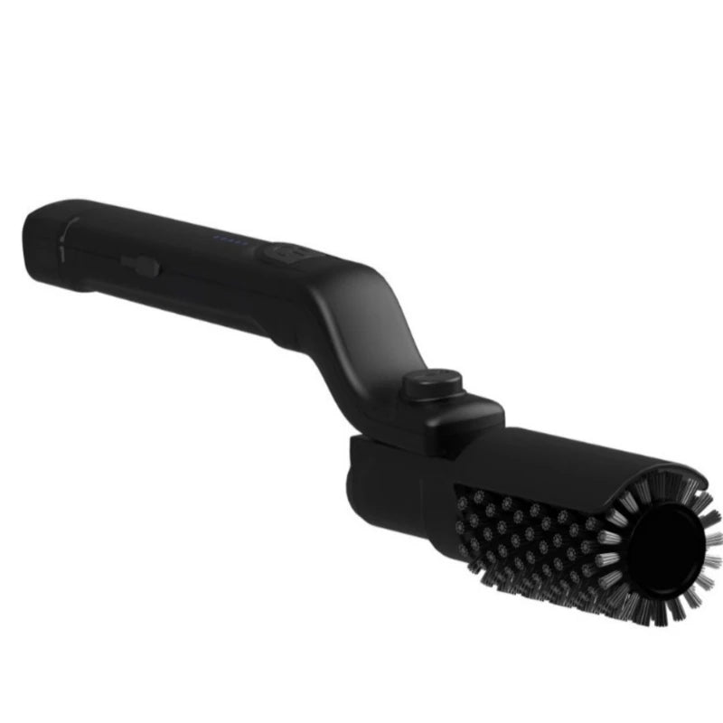 Electric Grill Scrubber With Changeable Head Battery Powered Barbecue Tool