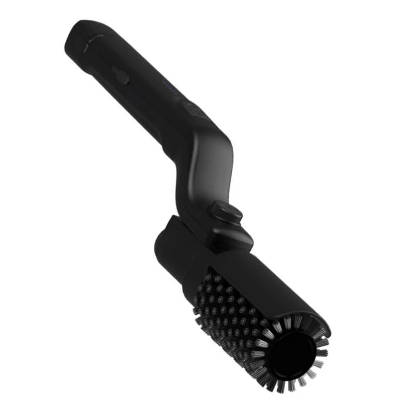 Electric Grill Scrubber With Changeable Head Battery Powered Barbecue Tool